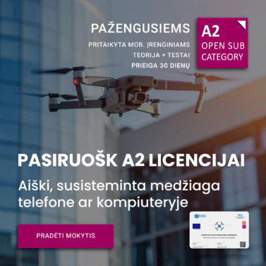 A2 kategorijos teoriniai mokymai su testu